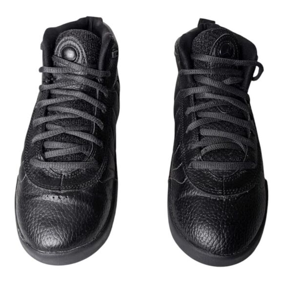 NIKE Air Jordan Jumpman Pro "Black Metallic Silver" GS Sneakers Size 3Y - Picture 4 of 13